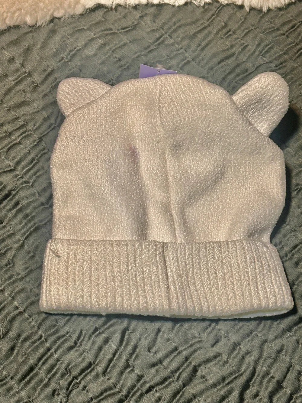 Claire's White Unicorn Hat-NWT